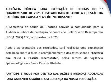 CONVITE À POPULAÇÃO