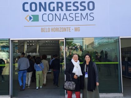 COMUS DE UBATUBA PRESENTE NO CONASEMS EM BELO HORIZONTE/MG