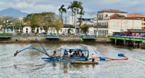 Após duas décadas, prefeitura inicia desassoreamento do Rio Grande