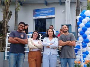 FORTALEZA RECEBE POSTO DE SAÚDE COM PRESENÇA DA CONSELHEIRA DE SAÚDE, ATUAL SECRETÁRIA DE SAÚDE